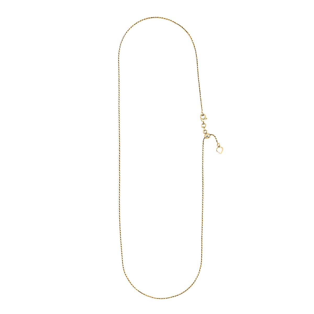Italian Rope Chain Necklace in 14K Yellow Gold Over Sterling Silver 3.51 Grams 22 Inches image number 5