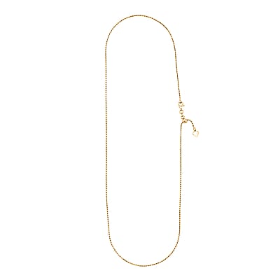 Italian Rope Chain Necklace in 14K Yellow Gold Over Sterling Silver 3.51 Grams 22 Inches