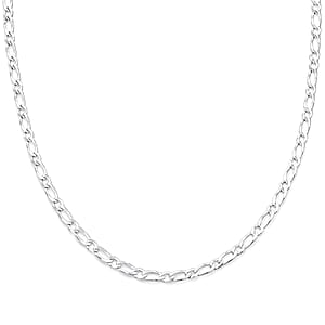 Italian Chain Necklace in Sterling Silver 5.70 Grams 24 Inches