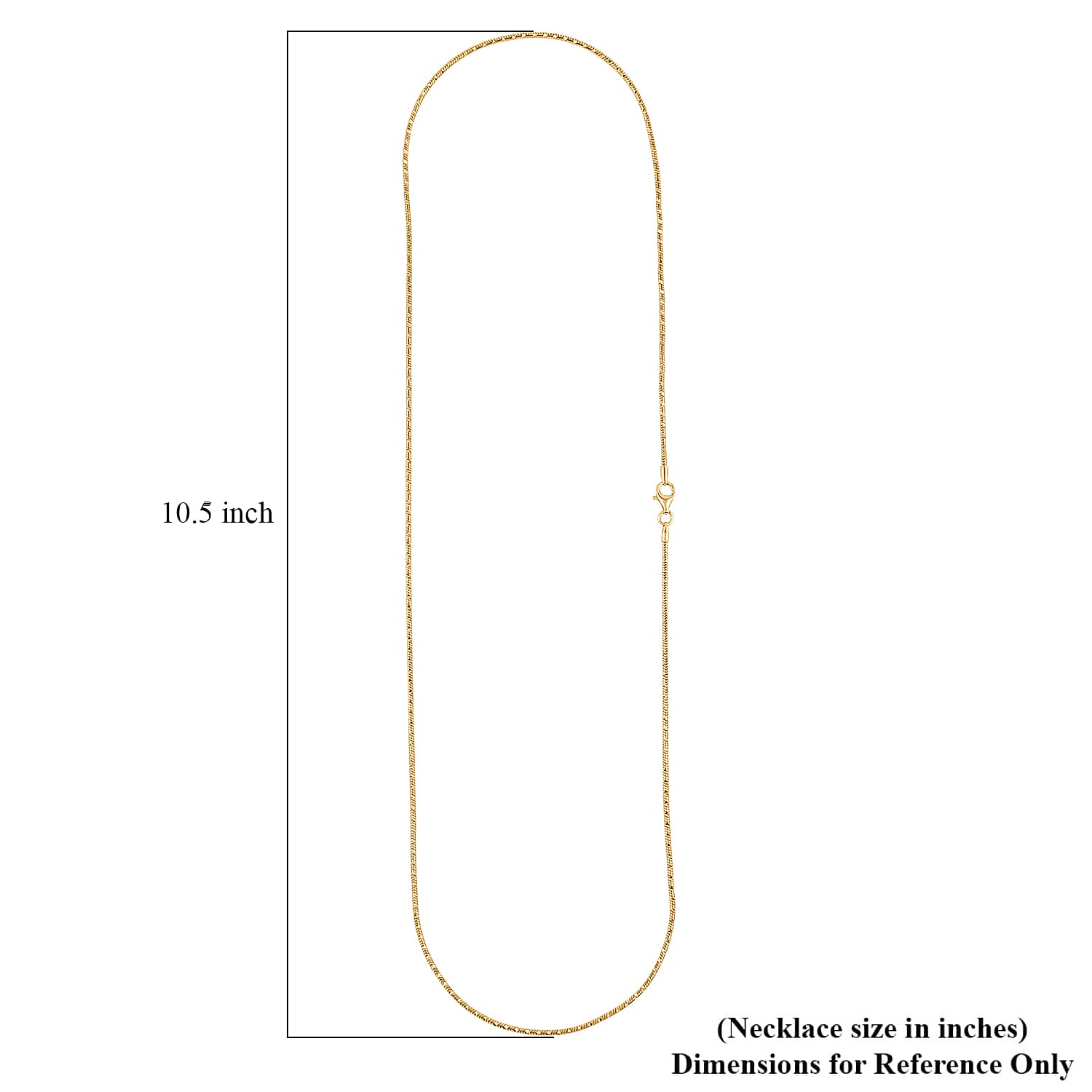 Italian Snake Chain Necklace in 14K Yellow Gold Over Sterling Silver 9.87 Grams 24 Inches