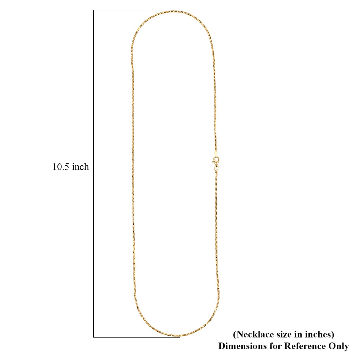 Italian Chain Necklace in 14K Yellow Gold Over Sterling Silver 9.87 Grams 24 Inches image number 6
