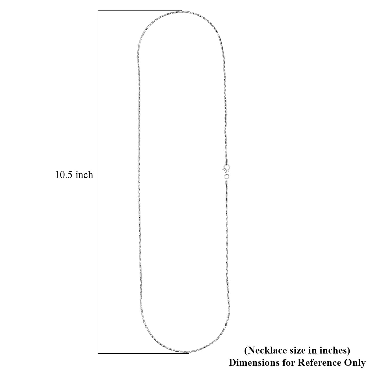 Italian Chain Necklace in Rhodium Over Sterling Silver 9.74 Grams 24 Inches image number 6