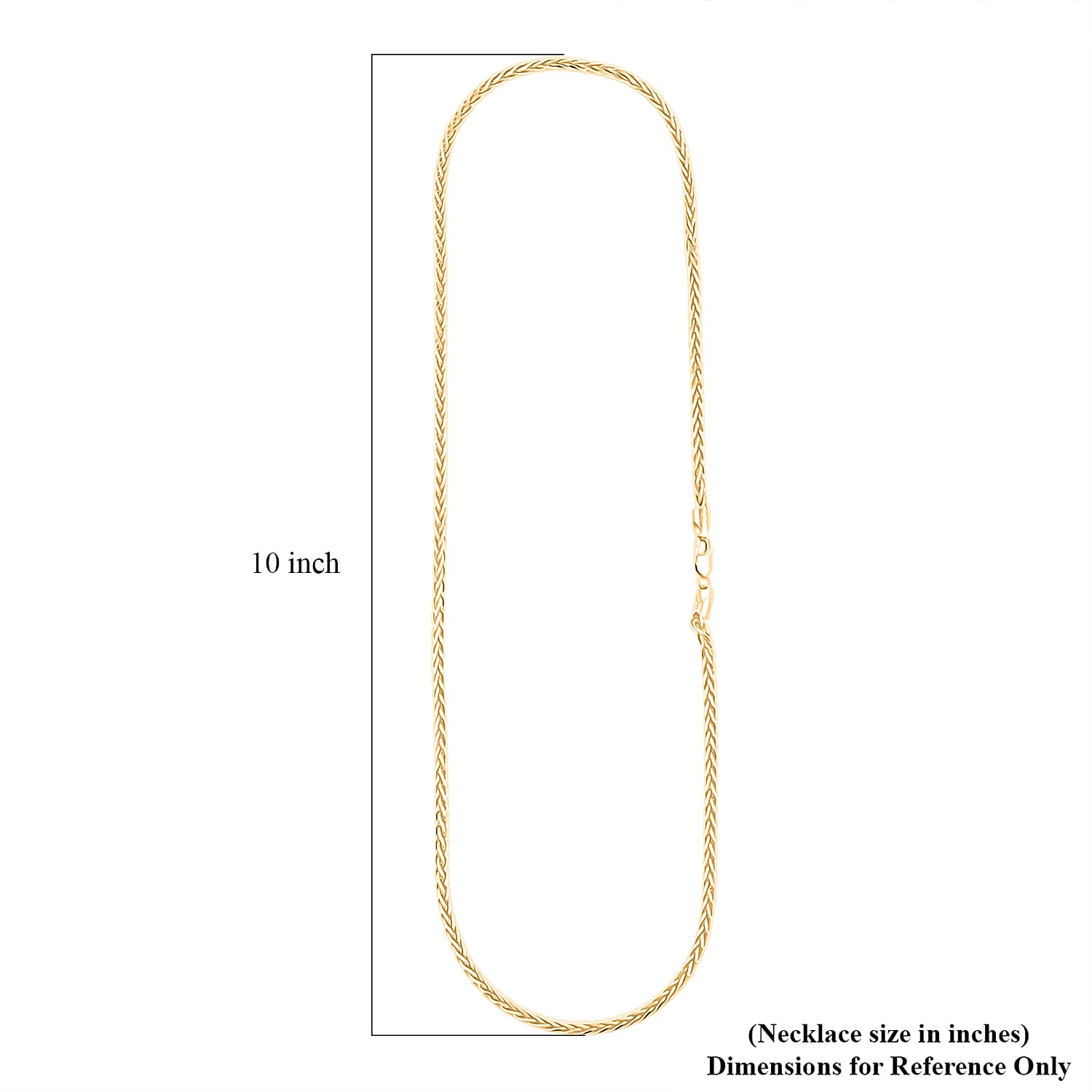 Italian Franco Chain Necklace in 14K Yellow Gold Over Sterling Silver 25.56 Grams 24 Inches
