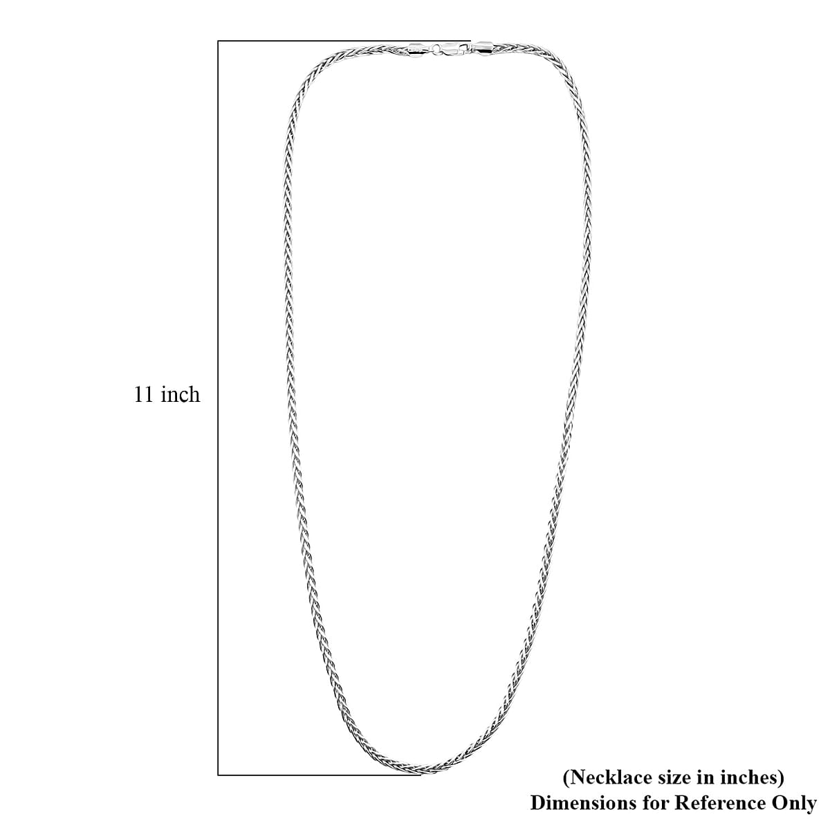 Italian Franco Chain Necklace in Rhodium Over Sterling Silver 25.56 Grams 24 Inches image number 6