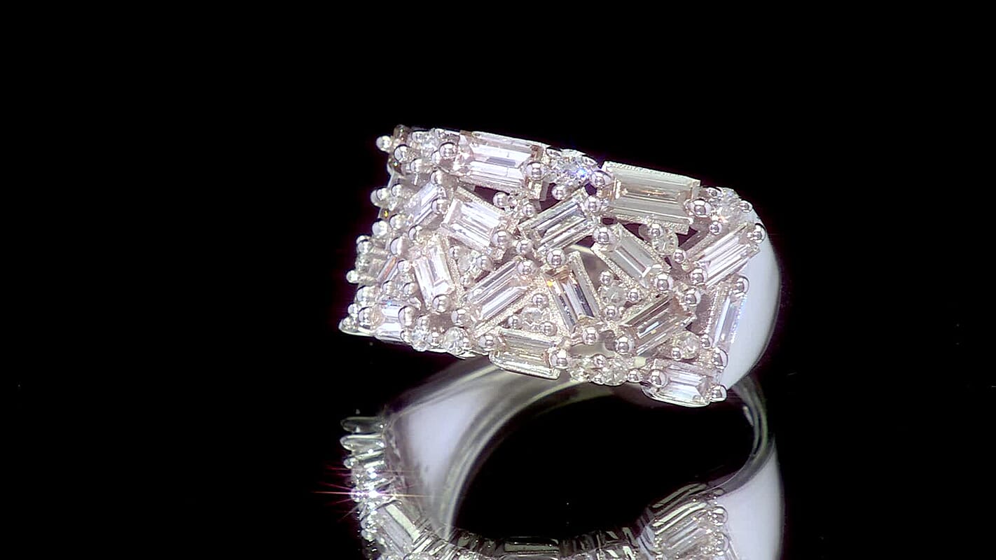 Luxuriant Lab Grown Diamond (G-H, SI) Ring in 18K Vermeil YG Over Sterling Silver (Size 10.0) 2.00 ctw