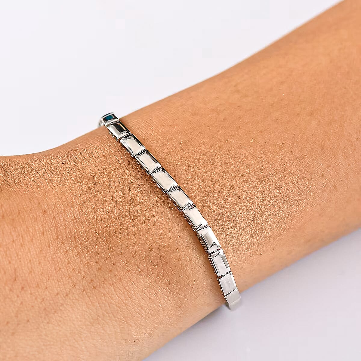 Rhapsody 950 Platinum Bar Link Bracelet (6.50 In) (9.25 g) image number 2