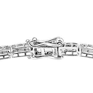 Rhapsody Bar Link Bracelet in 950 Platinum (6.50 In) 9.25 Grams (Del. in 10-12 Days)
