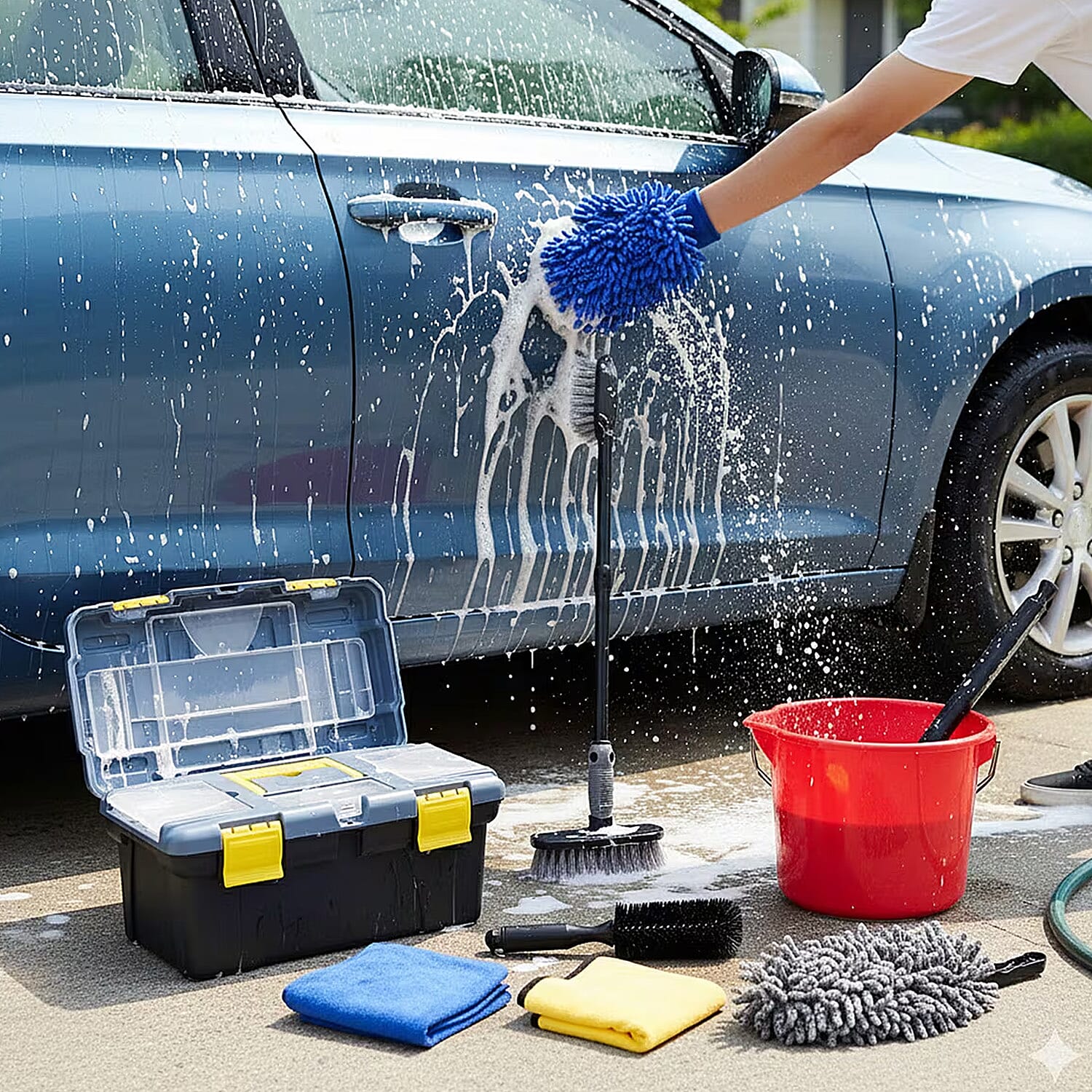 10-Pieces Cleaning Kit with Storage Box
