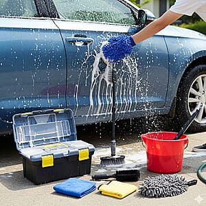 10-Pieces Cleaning Kit with Storage Box