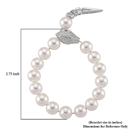 White Shell Pearl / 7 Inches - Product card gallery slide 3 (10178165473593)