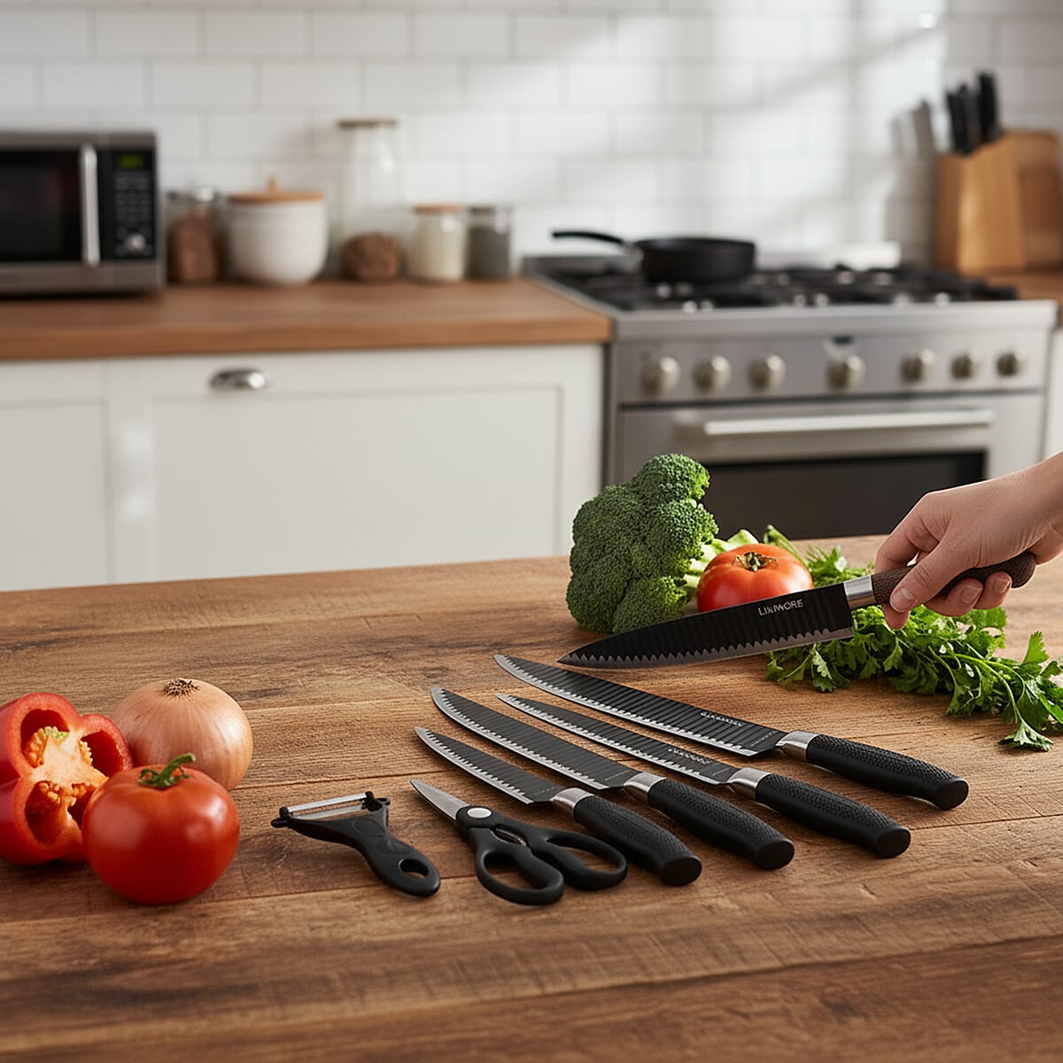 6-Piece Kitchen Knife Set image number 1
