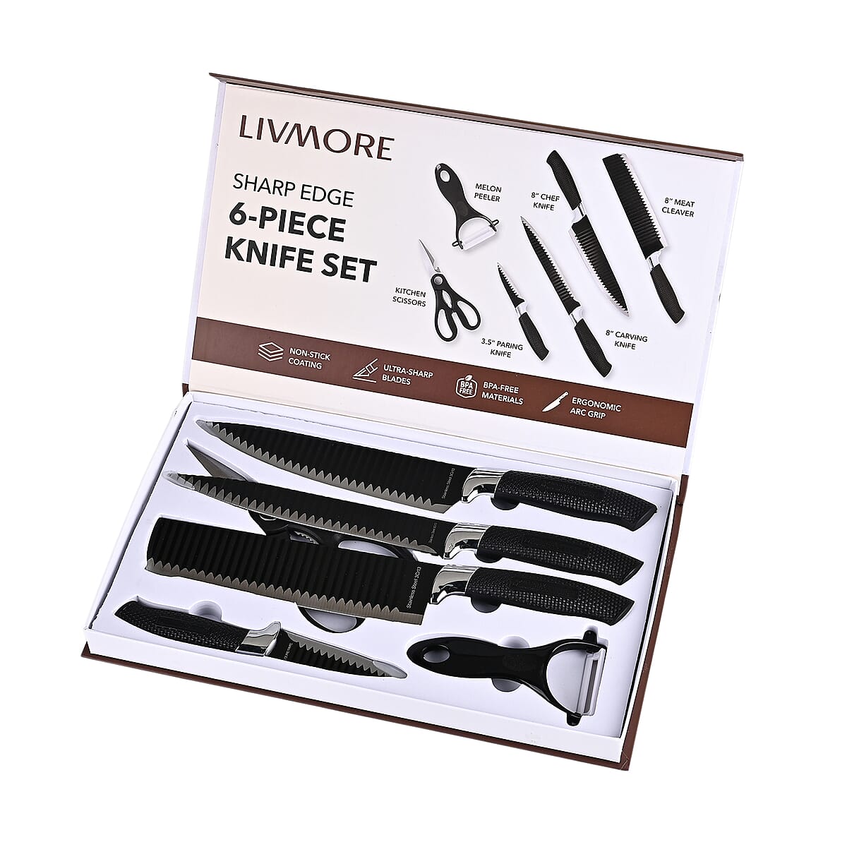 6-Piece Kitchen Knife Set image number 7