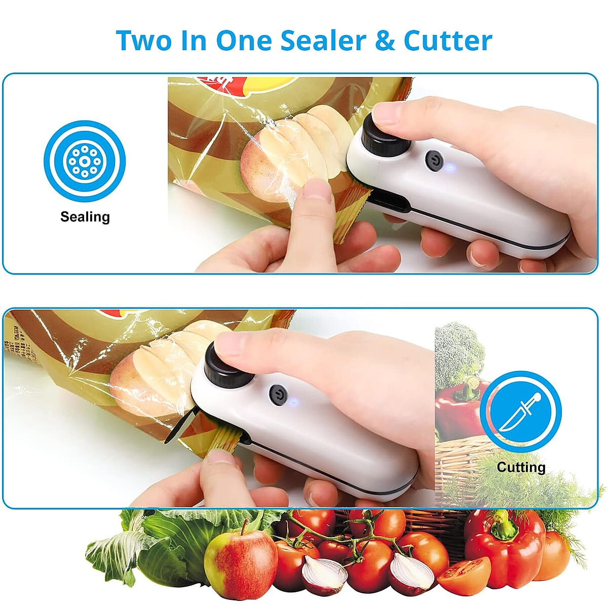 Multi-functional 800mAh Battery Mini Sealer image number 1