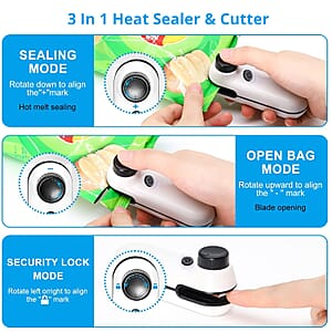 Multi-functional 800mAh Battery Mini Sealer