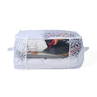 Livmore Set of 5 White Non-Woven Storage Bag