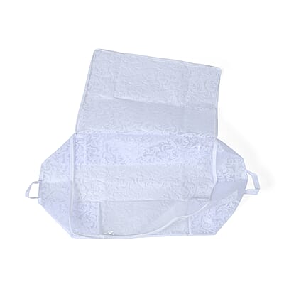 Livmore Set of 5 White Non-Woven Storage Bag