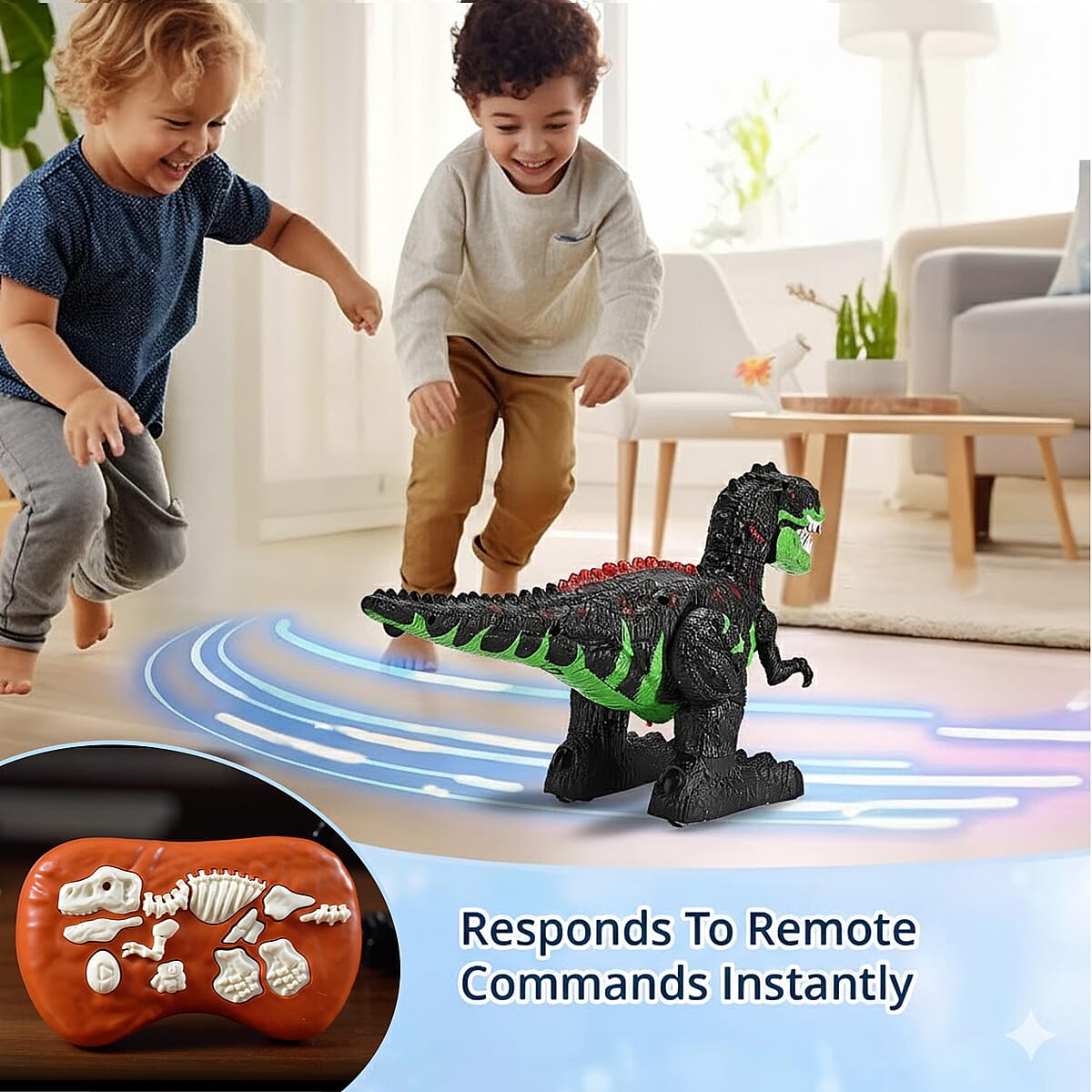 Livmore Remote Control Tyrannosaurus Rex Toy image number 4