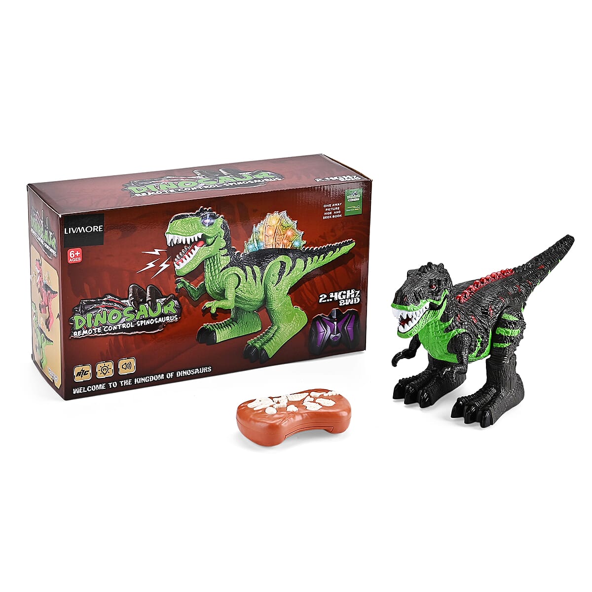 Livmore Remote Control Tyrannosaurus Rex Toy image number 8