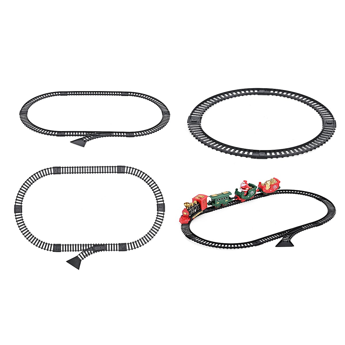 Livmore Christmas Edition Track Train Set Toy image number 0