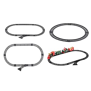 Livmore Christmas Edition Track Train Set Toy
