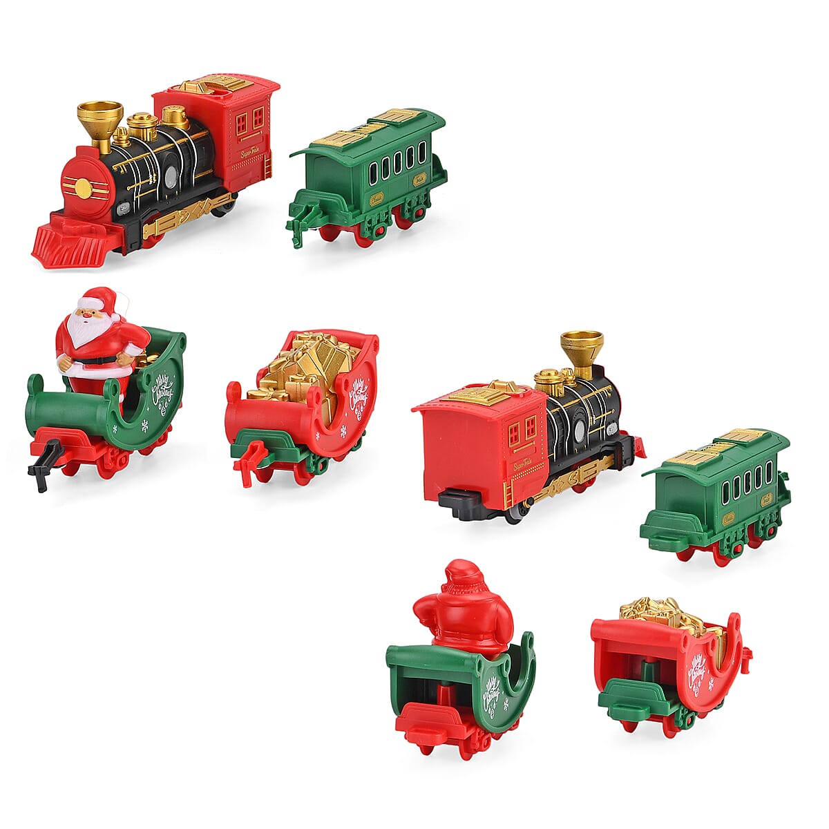 Livmore Christmas Edition Track Train Set Toy image number 2