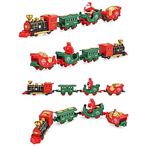 Livmore Christmas Edition Track Train Set Toy