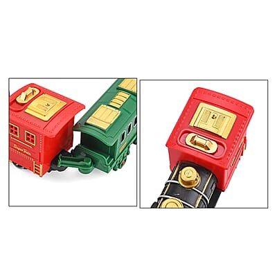 Livmore Christmas Edition Track Train Set Toy