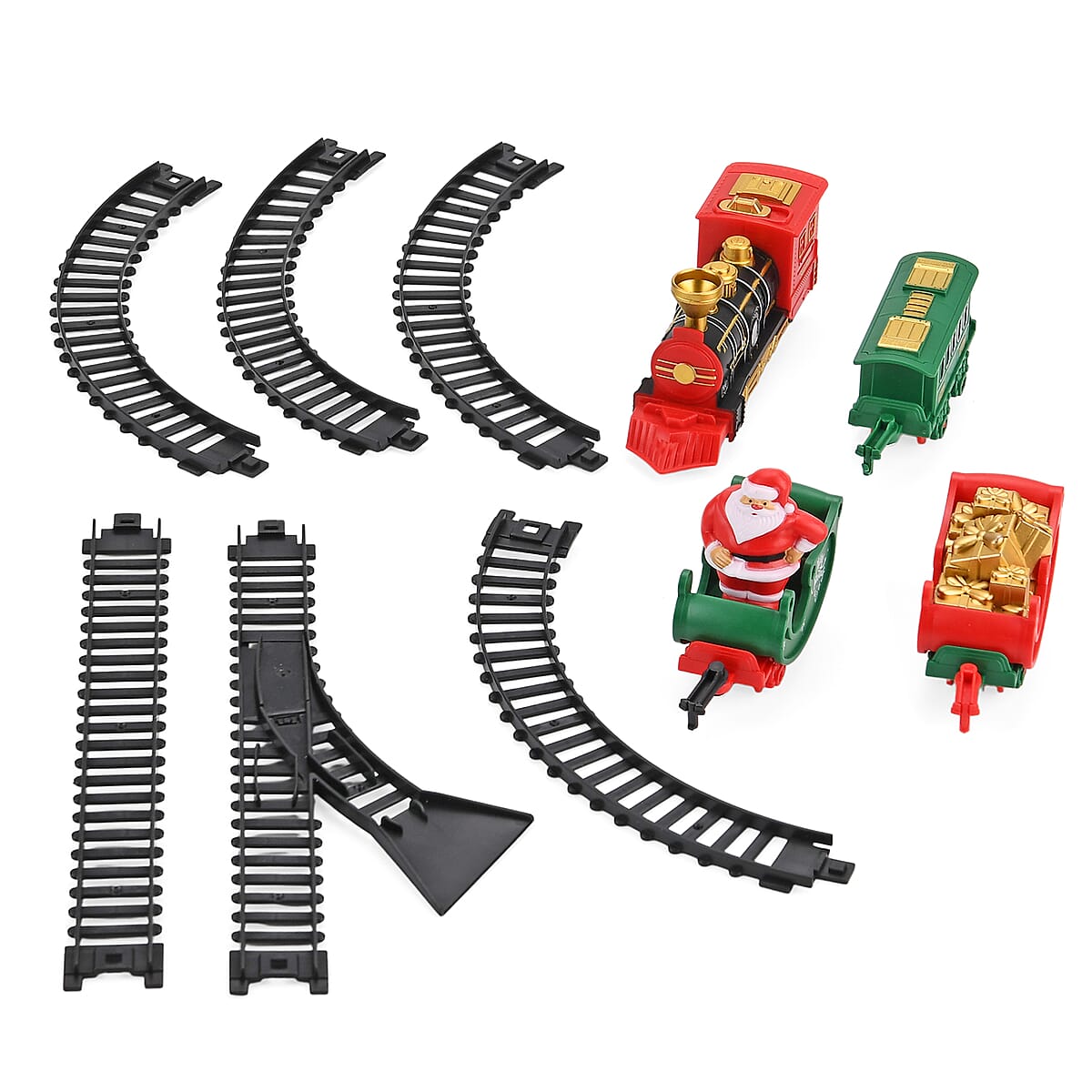 Livmore Christmas Edition Track Train Set Toy image number 7