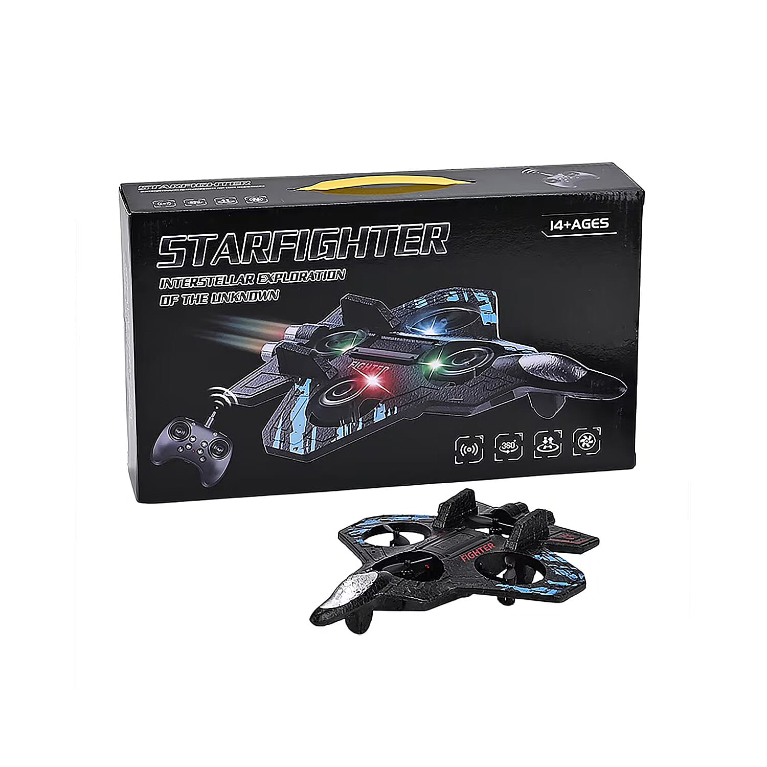 Blue Remote Control Foam Airplane Toy