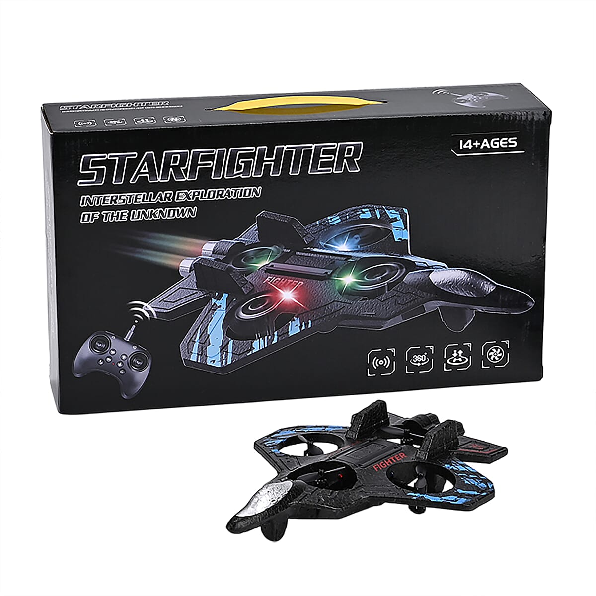 Blue Remote Control Foam Airplane Toy image number 0