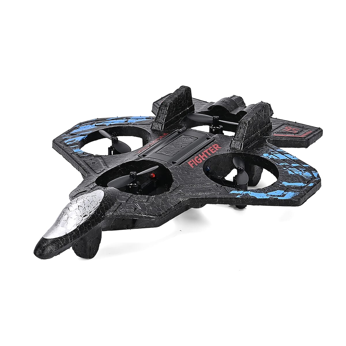 Blue Remote Control Foam Airplane Toy image number 2