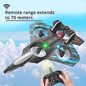 Blue Remote Control Foam Airplane Toy