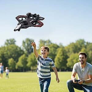 Red Remote Control Foam Airplane Toy