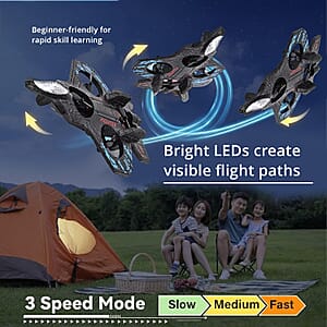 Red Remote Control Foam Airplane Toy