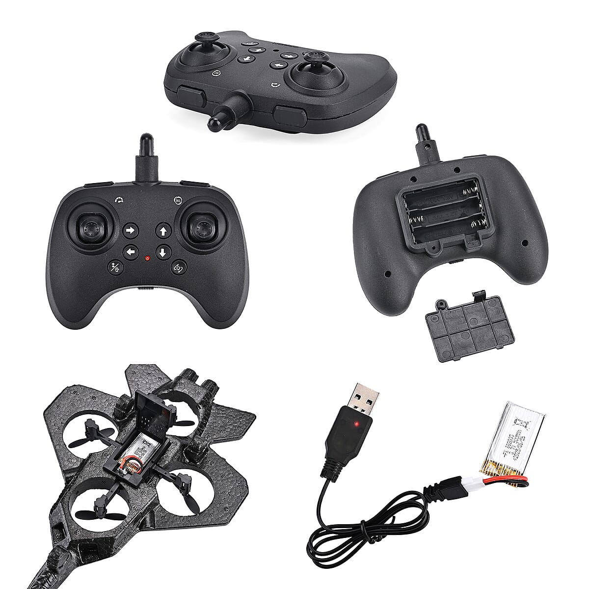 Red Remote Control Foam Airplane Toy image number 7