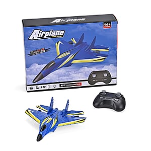 Livmore Blue Remote Control Foam RC Airplane Toy