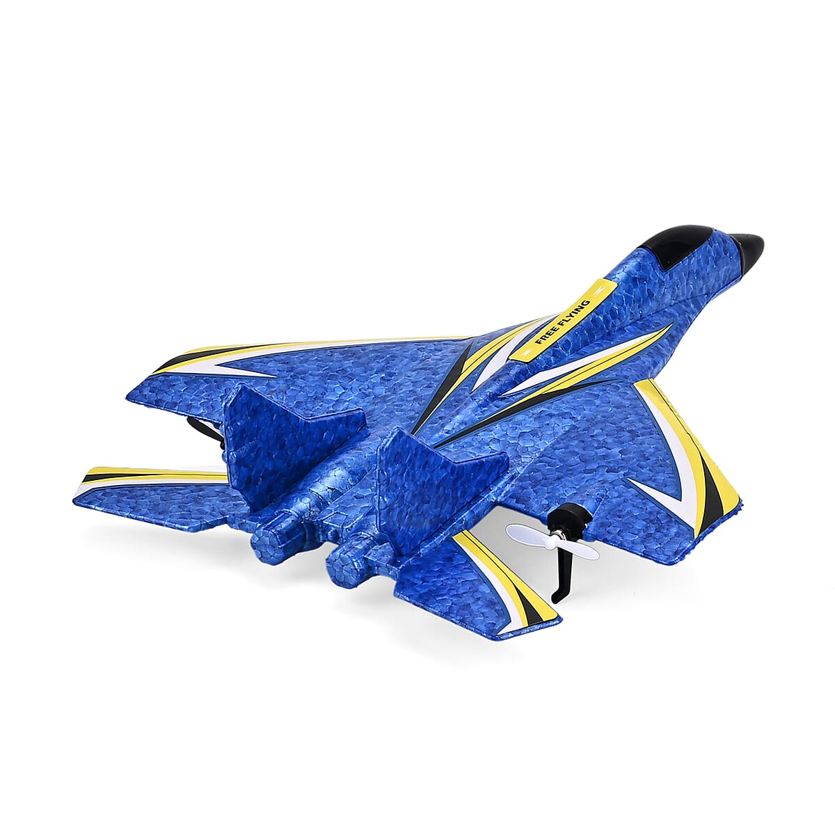 Livmore Blue Remote Control Foam RC Airplane Toy image number 4