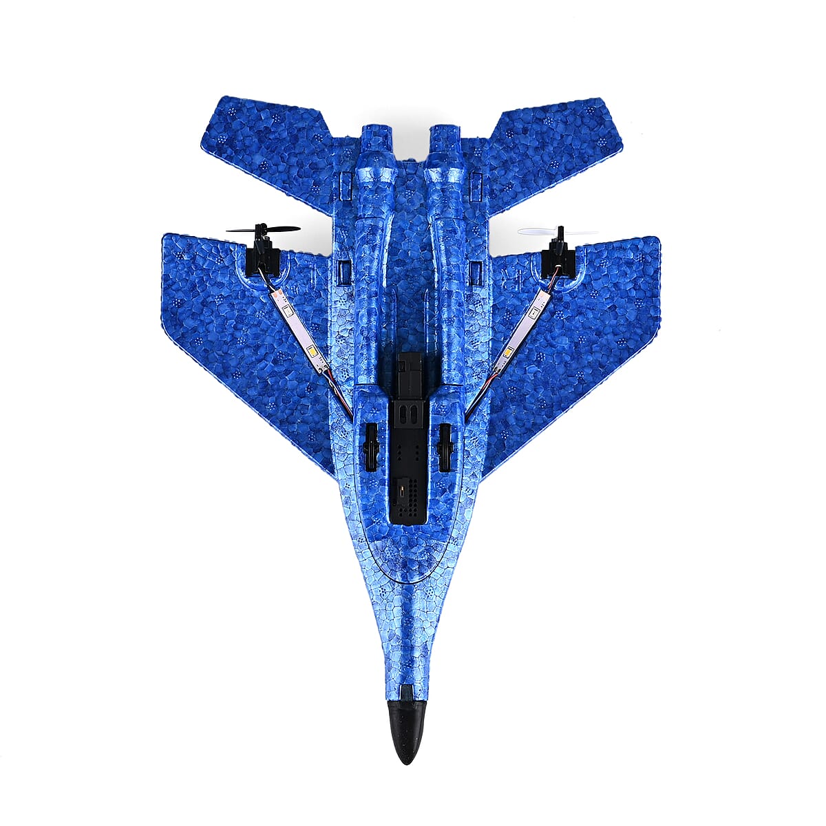 Livmore Blue Remote Control Foam RC Airplane Toy image number 6