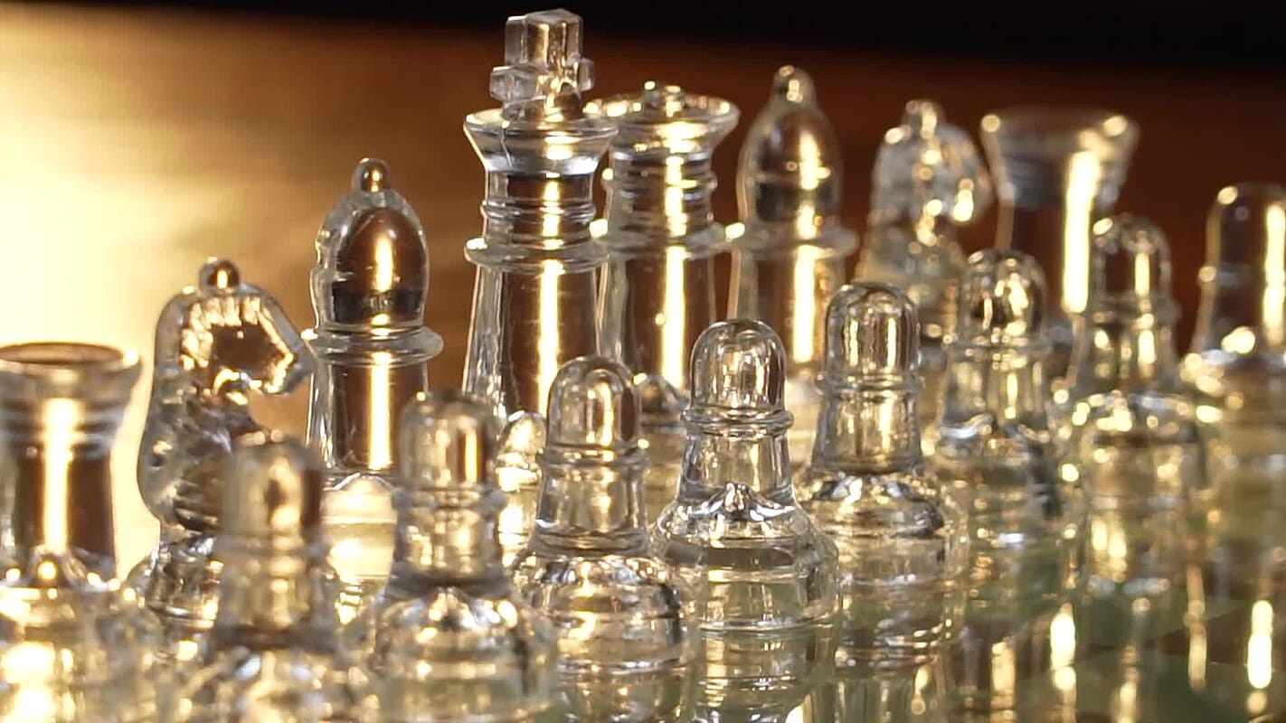 Livmore Glass Chess