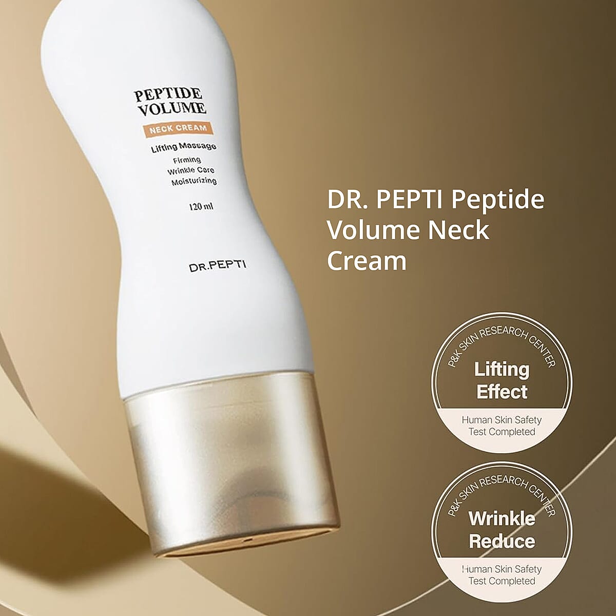 DR. PEPTI Peptide Volume Neck Cream Lifting Massage (4.05oz) Made in Korea image number 1
