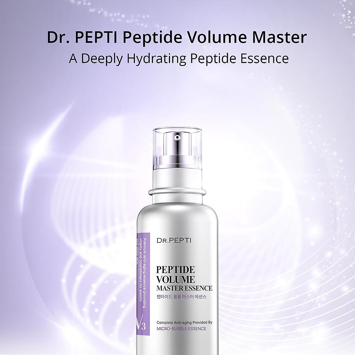 DR. PEPTI Peptide Volume Master Essence (1.69oz) Made in Korea image number 1