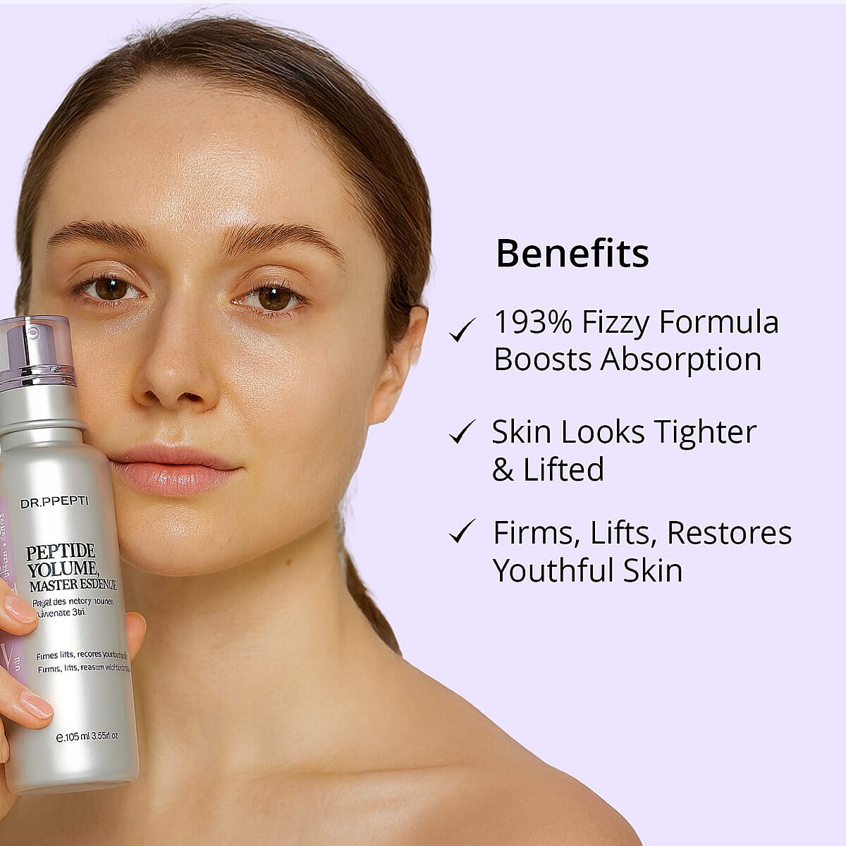 DR. PEPTI Peptide Volume Master Essence (1.69oz) Made in Korea image number 2