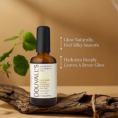 Douvallâ€™s Argan Body Self Tanning Spray