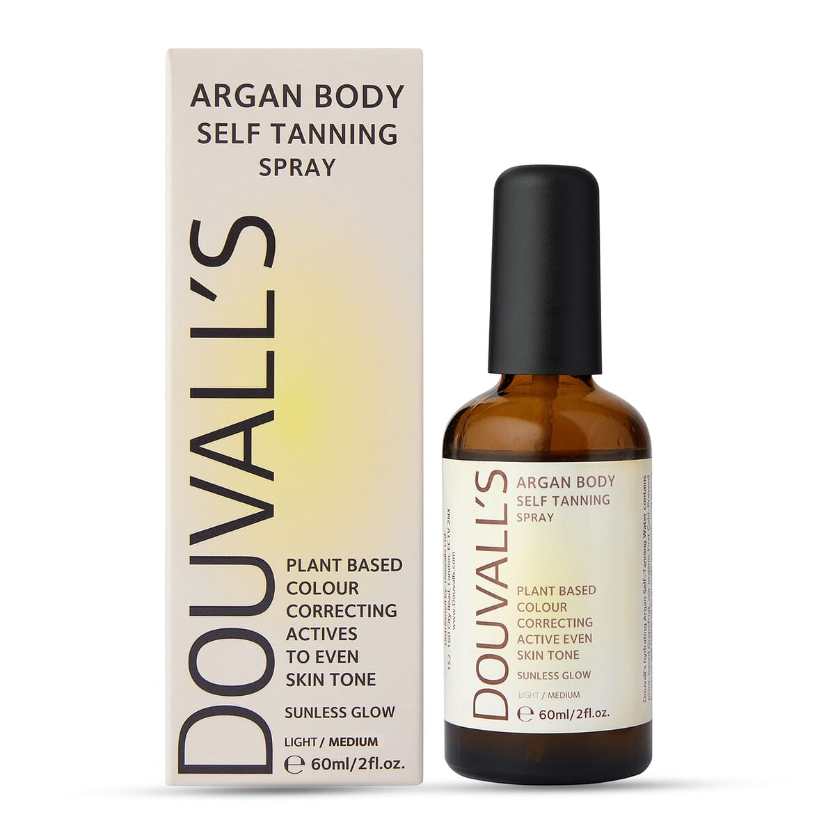 Douvall’s Argan Body Self Tanning Spray (2oz) Medium/Dark image number 0