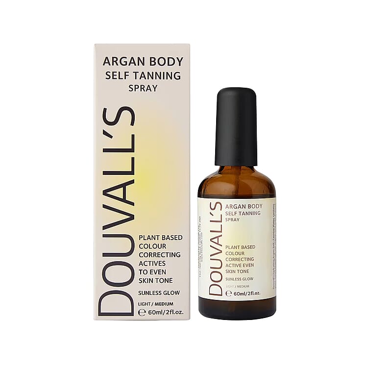 Douvallâ€™s Argan Body Self Tanning Spray (2oz) Medium/Dark