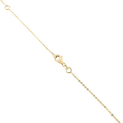Italian Horn Pendant Necklace in 10K Yellow Gold 1.39 Grams 18-20 Inches