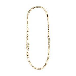 Italian Ponte Vecchio Grumetta Chain Necklace in 10K Yellow Gold 5.90 Grams 18-20 Inches
