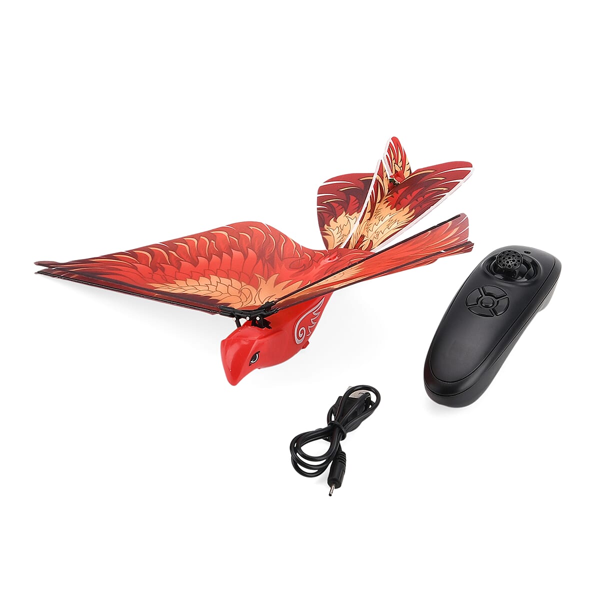 Livmore Red Bionic Remote Control Bird Aircraft Toy image number 0