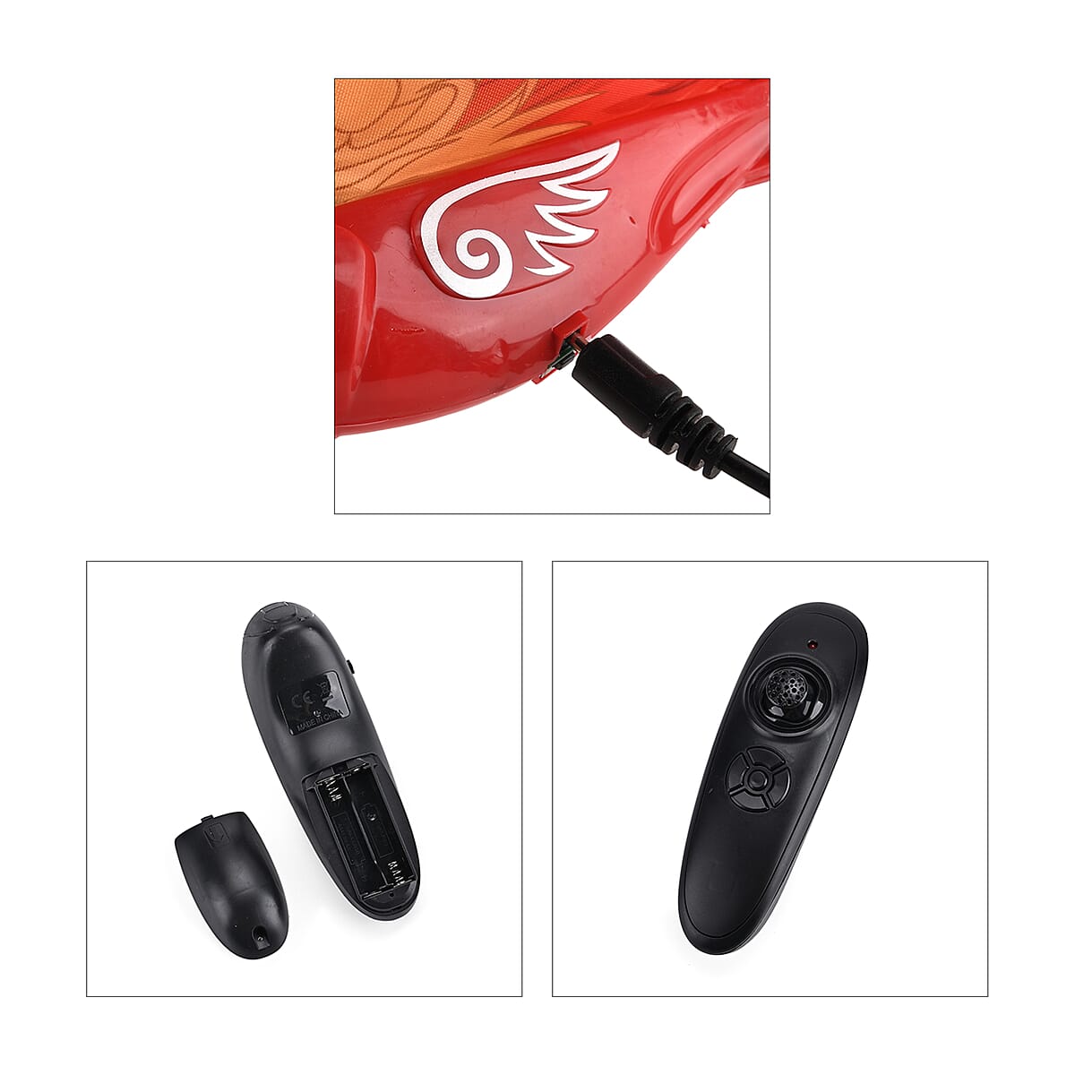 Livmore Red Bionic Remote Control Bird Aircraft Toy image number 7