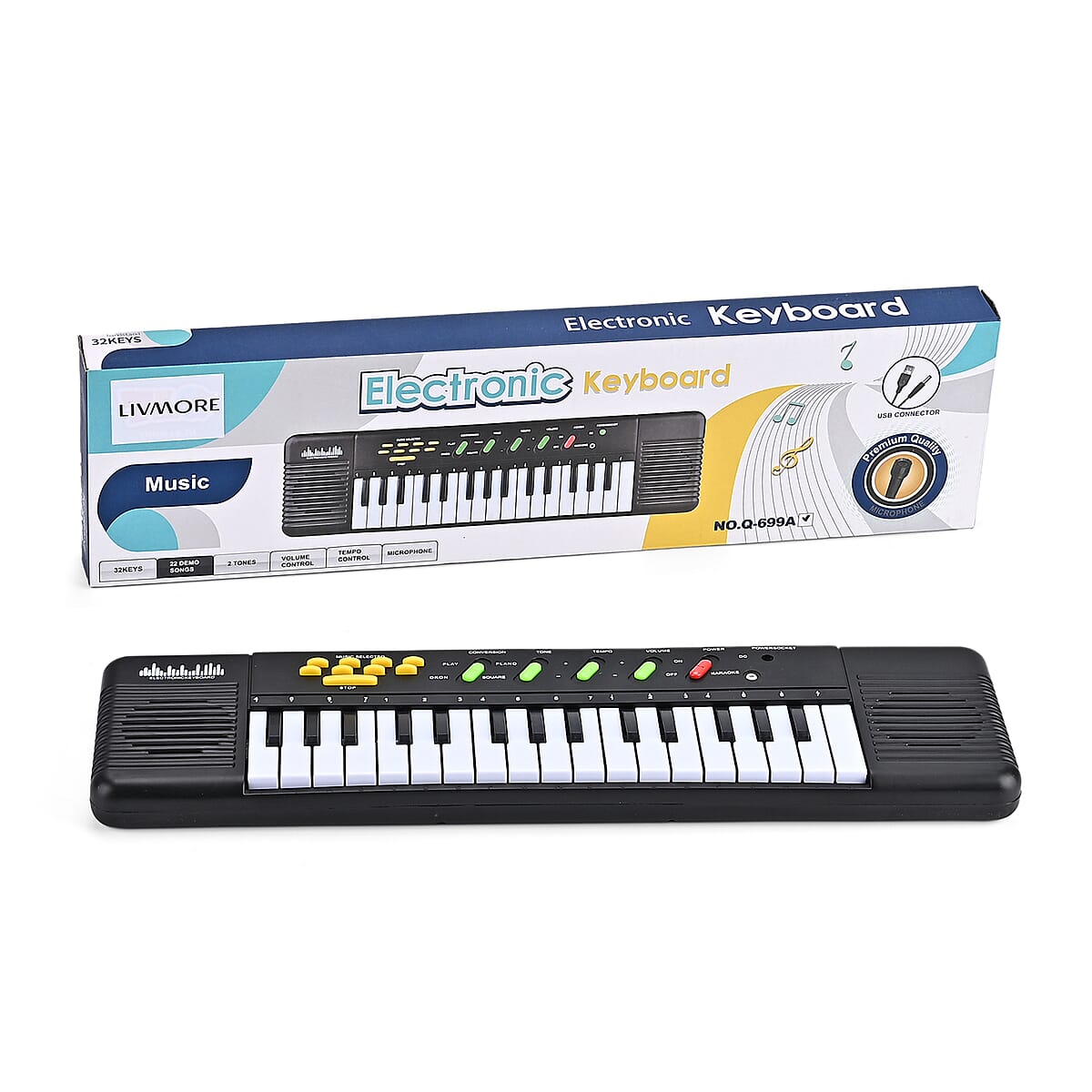 Livmore 32 Keys Electric Keyboard Toy image number 4
